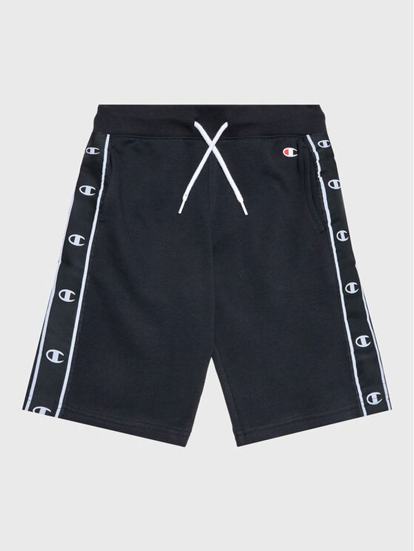 Champion Champion Спортни шорти 306324 Черен Regular Fit