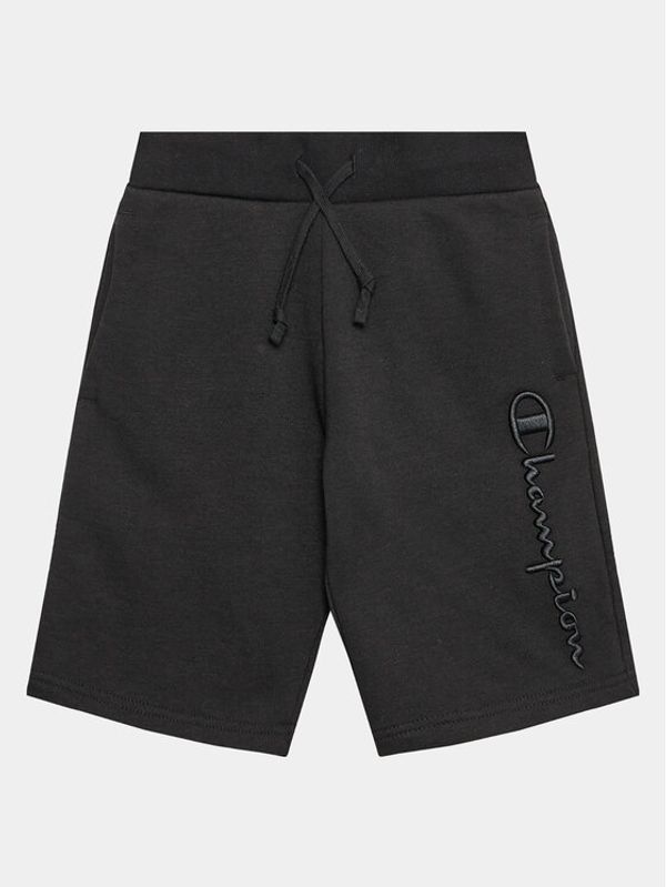 Champion Champion Спортни шорти 306346 Черен Regular Fit