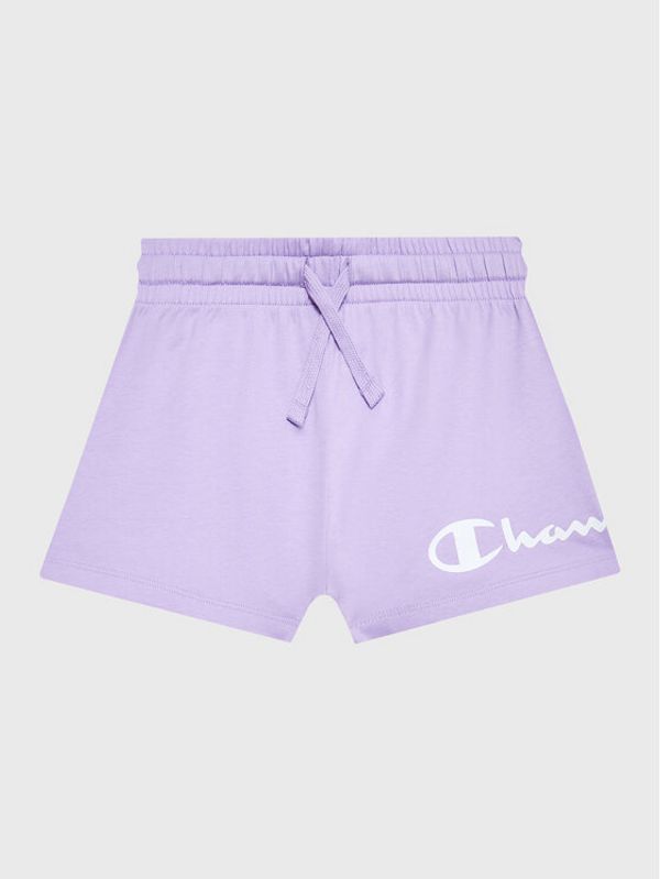 Champion Champion Спортни шорти 404310 Виолетов Regular Fit