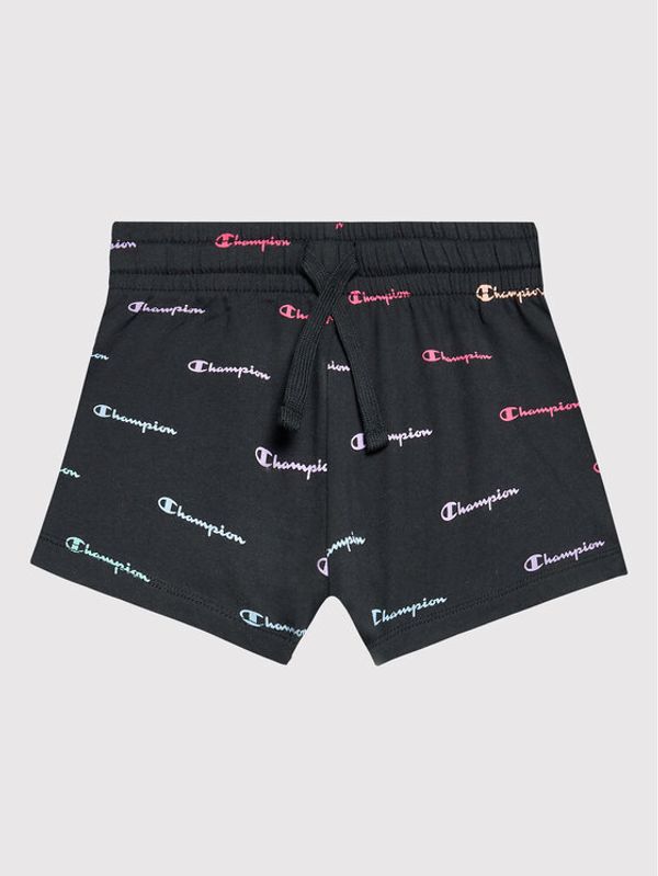 Champion Champion Спортни шорти 404311 Черен Regular Fit