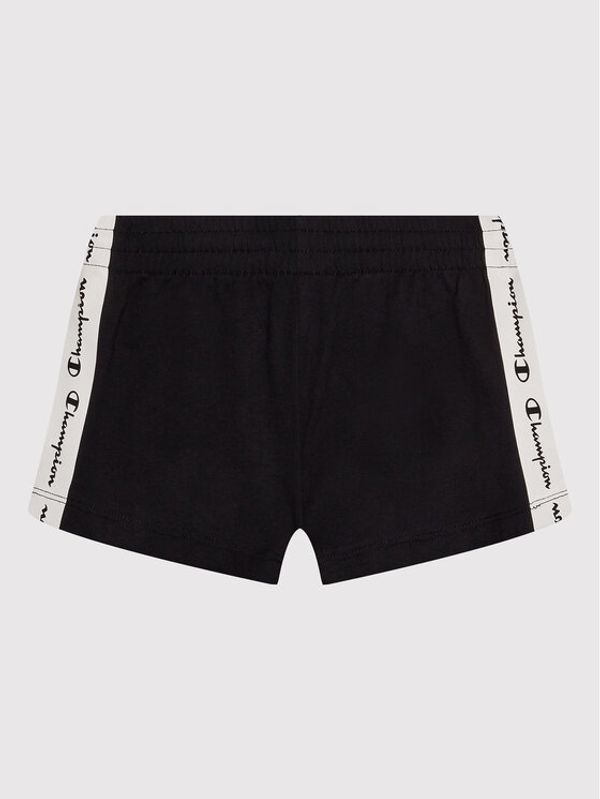 Champion Champion Спортни шорти 404357 Черен Regular Fit