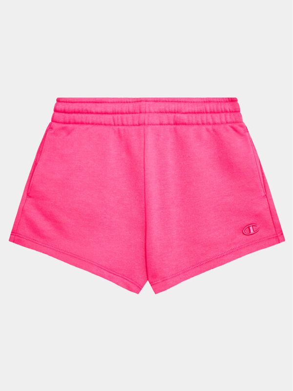 Champion Champion Спортни шорти 404631 Розов Regular Fit
