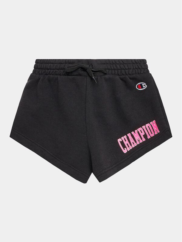 Champion Champion Спортни шорти 404657 Черен Regular Fit