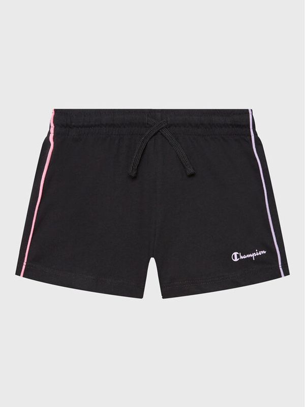 Champion Champion Спортни шорти 404669 Черен Regular Fit