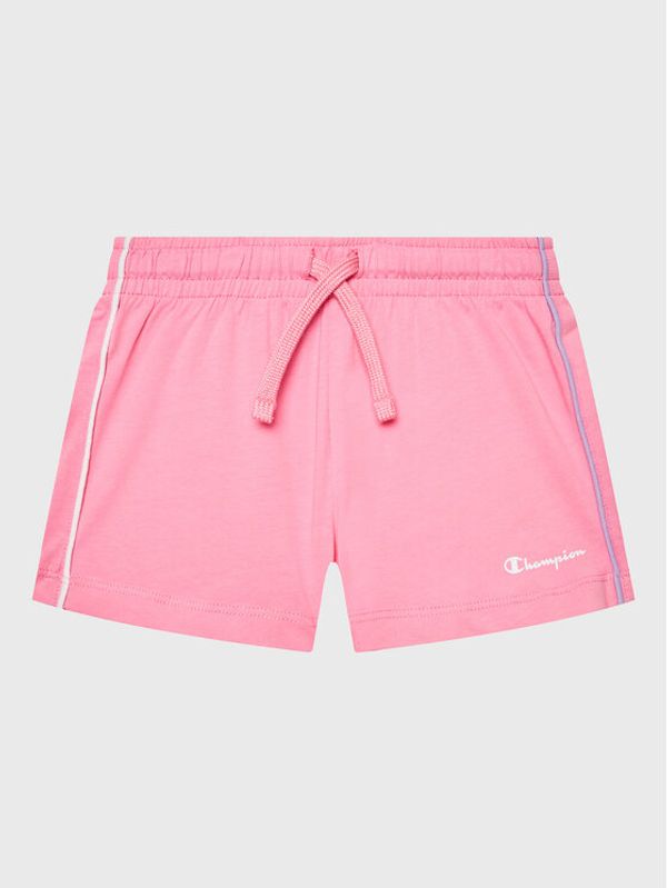 Champion Champion Спортни шорти 404669 Розов Regular Fit