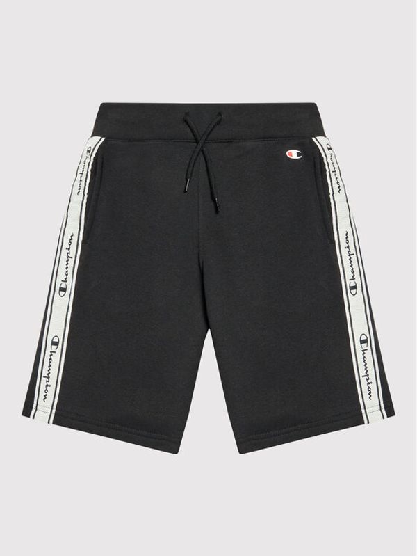 Champion Champion Спортни шорти Bermuda 305919 Черен Regular Fit
