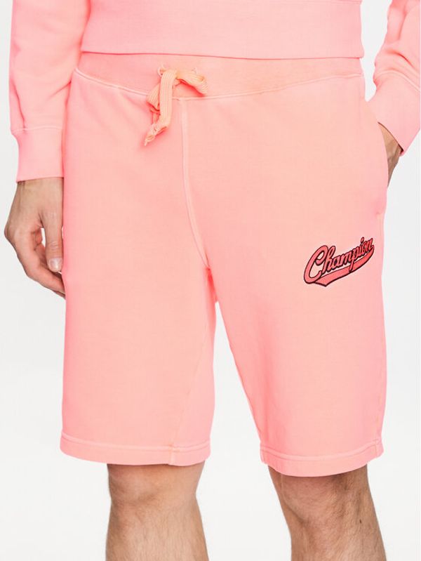 Champion Champion Спортни шорти Retro 218525 Коралов Regular Fit
