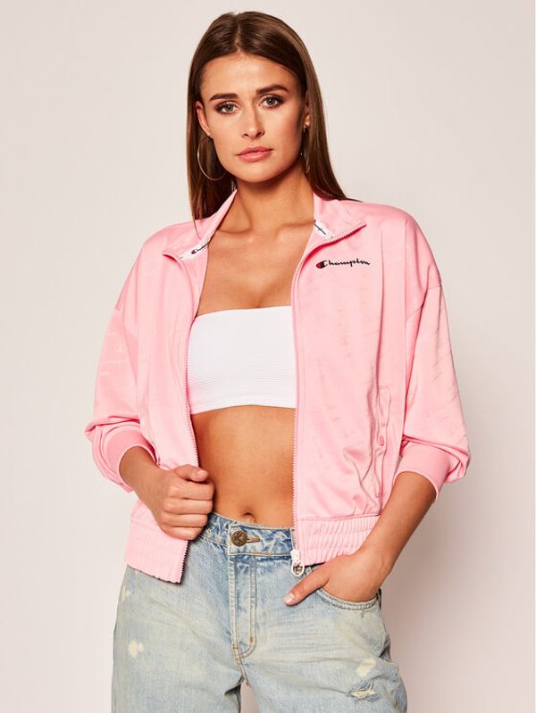 Champion Champion Суитшърт 112804 Розов Regular Fit