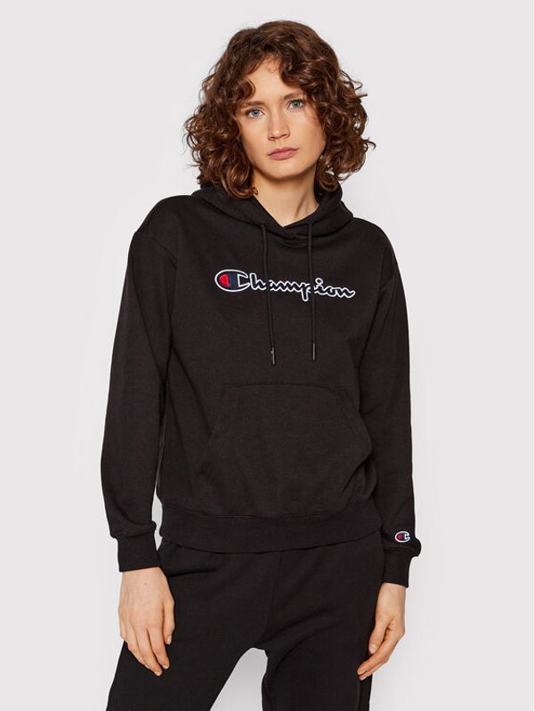 Champion Champion Суитшърт 114919 Черен Regular Fit