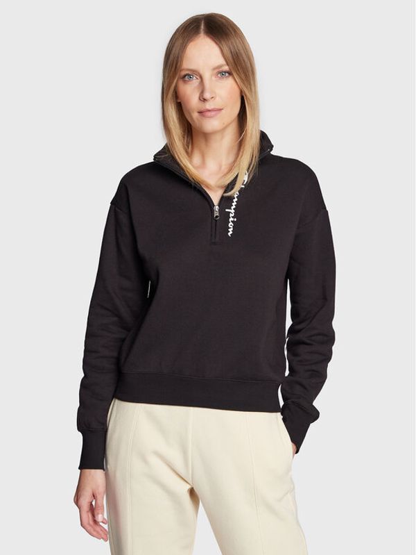 Champion Champion Суитшърт 115394 Черен Regular Fit