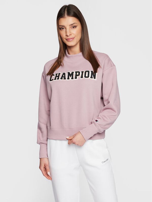 Champion Champion Суитшърт 115439 Виолетов Custom Fit