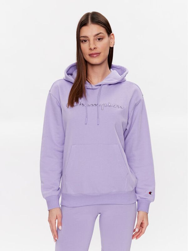 Champion Champion Суитшърт 116046 Виолетов Regular Fit