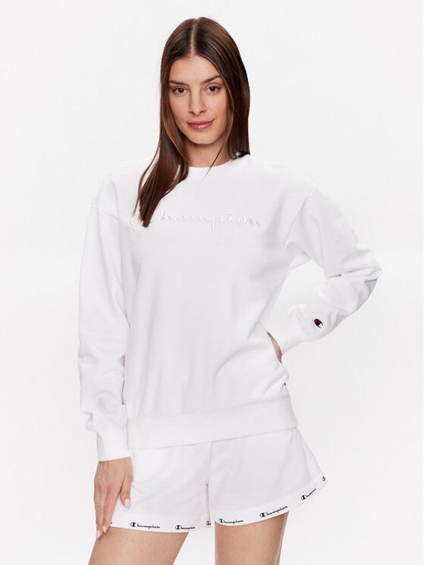 Champion Champion Суитшърт 116049 Бял Regular Fit