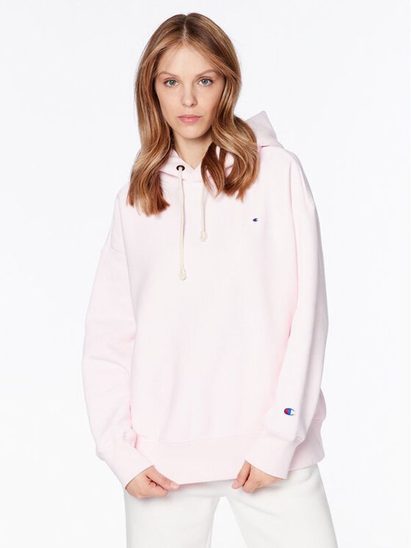 Champion Champion Суитшърт 116237 Розов Regular Fit