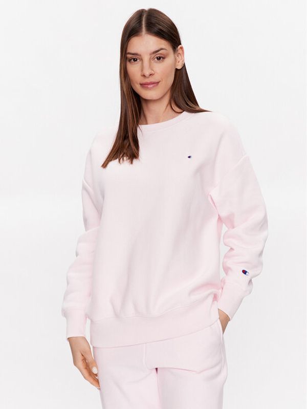 Champion Champion Суитшърт 116241 Розов Regular Fit