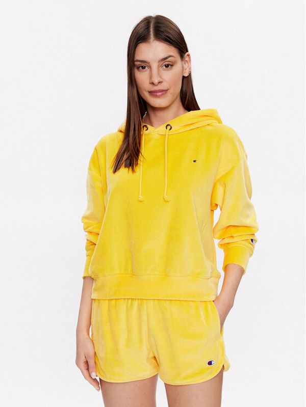 Champion Champion Суитшърт 116256 Жълт Regular Fit