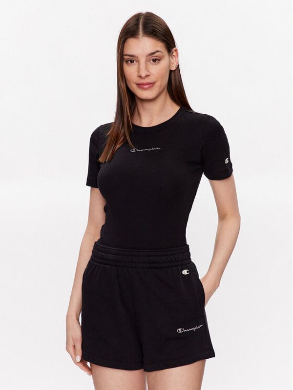 Champion Champion Суитшърт 116345 Черен Regular Fit