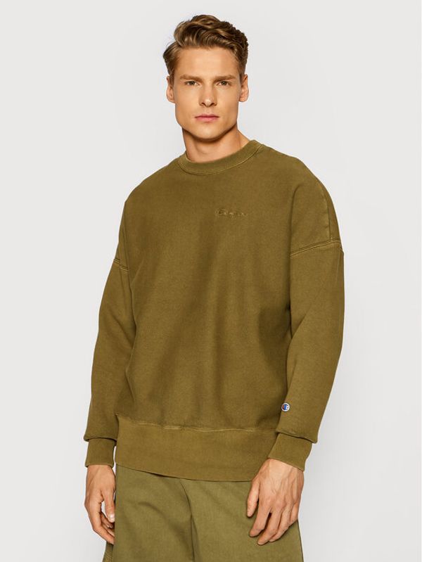 Champion Champion Суитшърт 216199 Зелен Regular Fit