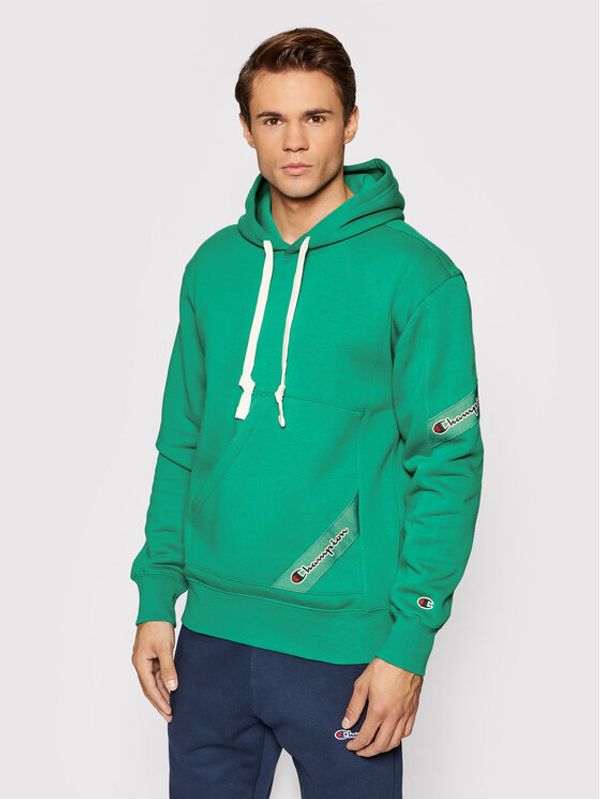 Champion Champion Суитшърт 216549 Зелен Custom Fit