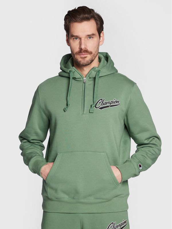 Champion Champion Суитшърт 217887 Зелен Relaxed Fit