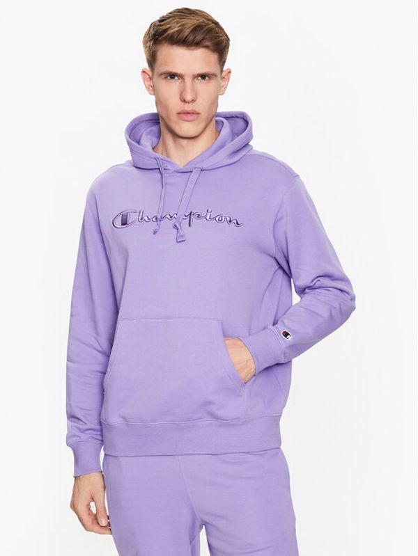 Champion Champion Суитшърт 218486 Виолетов Regular Fit