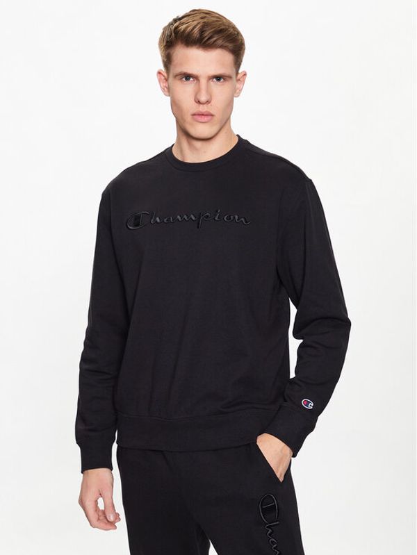 Champion Champion Суитшърт 218487 Черен Regular Fit