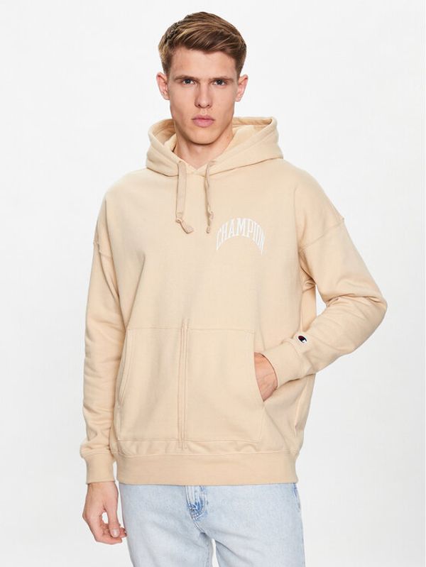 Champion Champion Суитшърт 218516 Бежов Relaxed Fit
