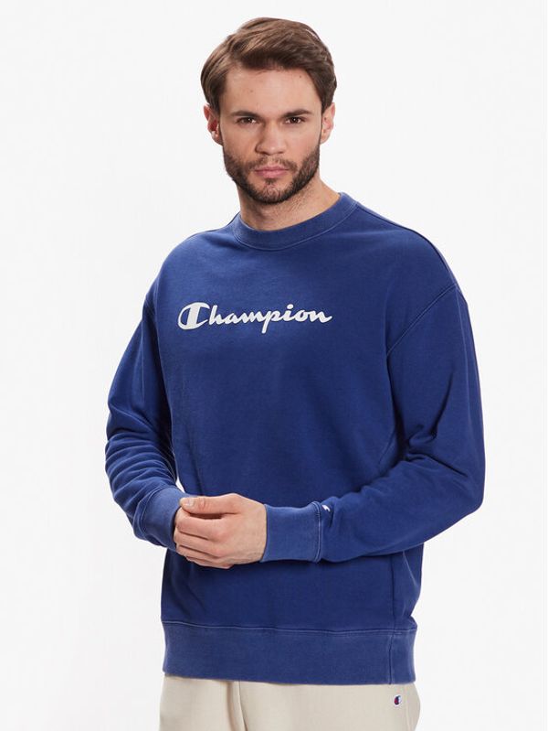 Champion Champion Суитшърт 218601 Тъмносин Custom Fit