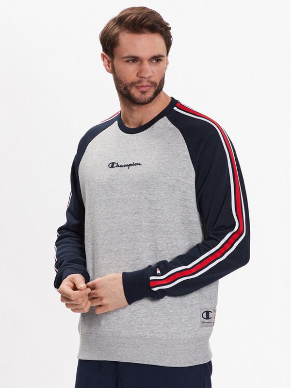 Champion Champion Суитшърт 218766 Сив Regular Fit