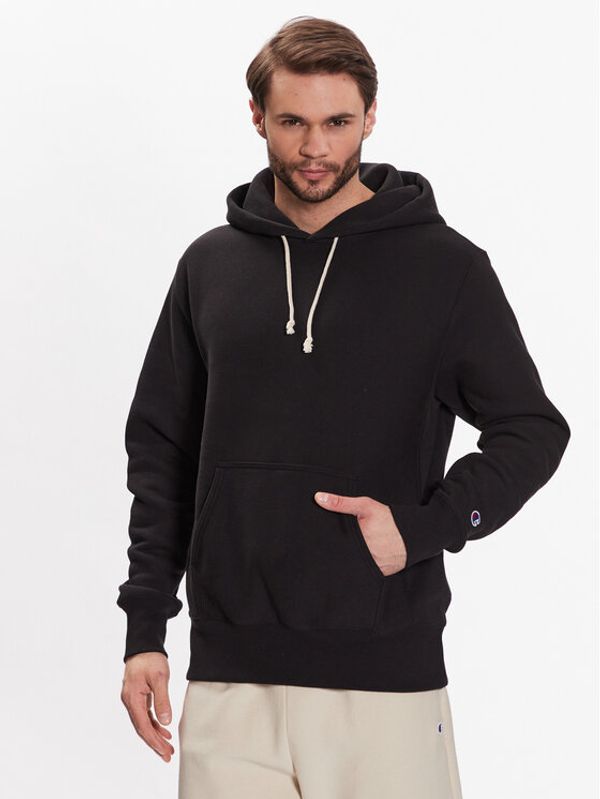 Champion Champion Суитшърт 218903 Черен Regular Fit