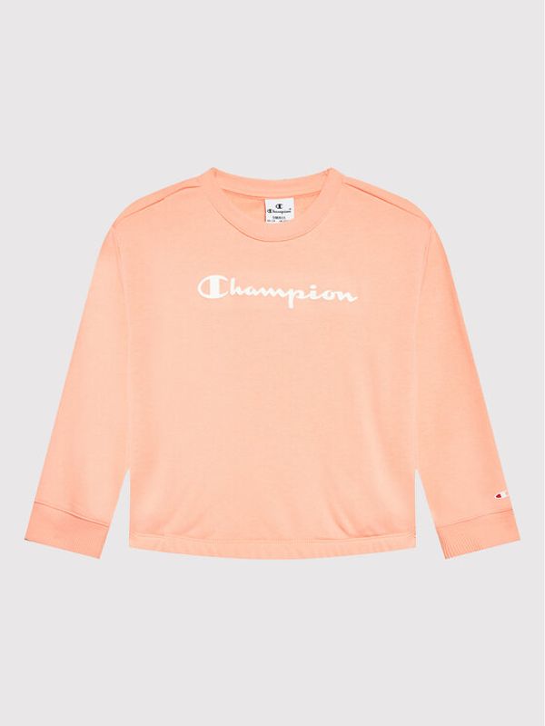 Champion Champion Суитшърт 404299 Розов Custom Fit