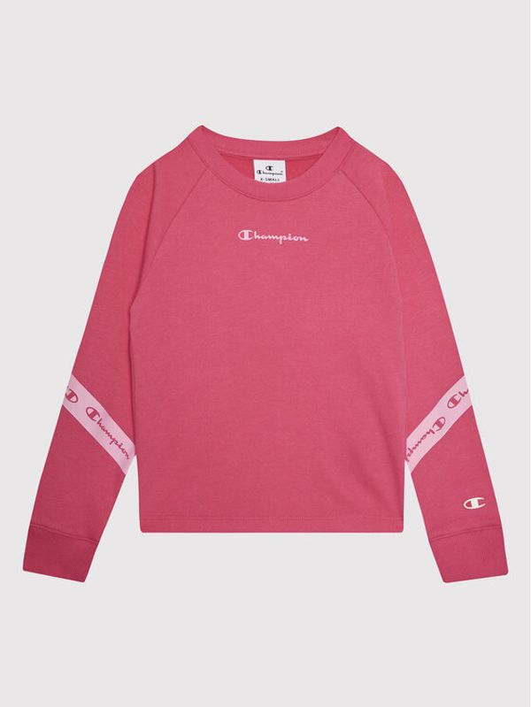 Champion Champion Суитшърт 404354 Розов Regular Fit