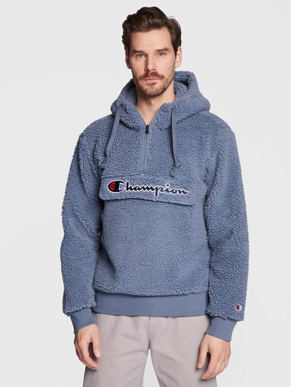 Champion Champion Суитшърт Big Pocket 218092 Син Regular Fit