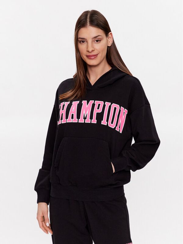 Champion Champion Суитшърт Bookstore 116079 Черен Relaxed Fit
