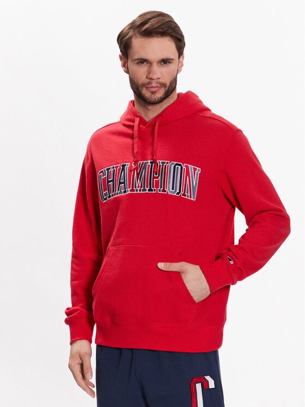 Champion Champion Суитшърт Bookstore 218508 Червен Regular Fit