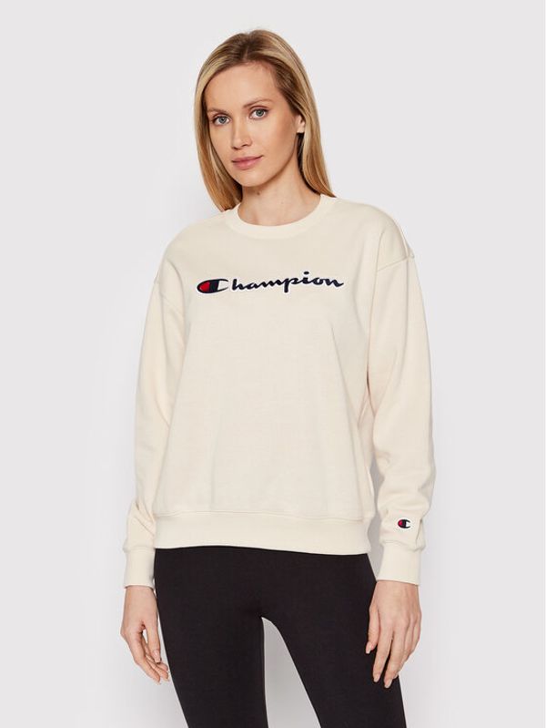 Champion Champion Суитшърт Crewneck 114922 Бежов Regular Fit