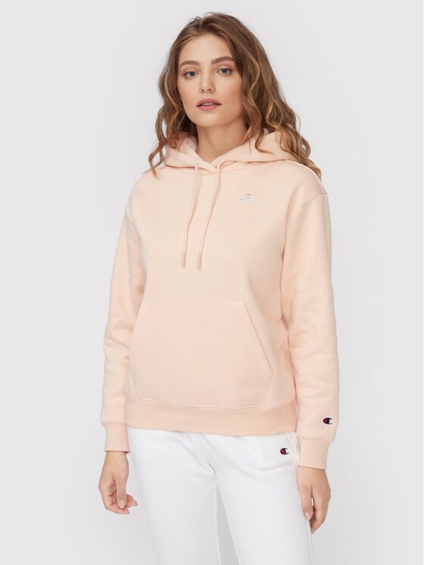 Champion Champion Суитшърт Embroidery 115479 Оранжев Relaxed Fit