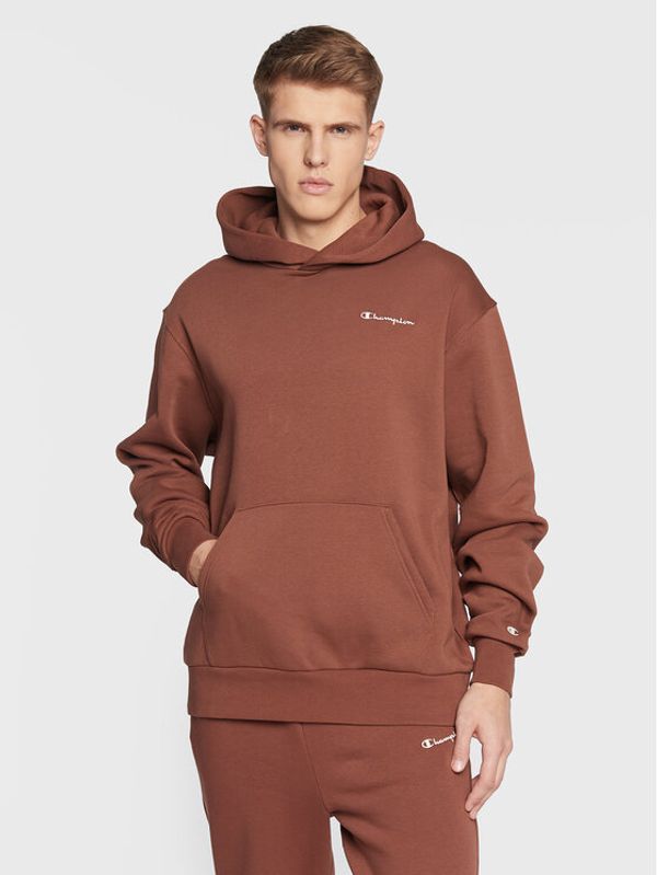 Champion Champion Суитшърт Future 217917 Кафяв Custom Fit