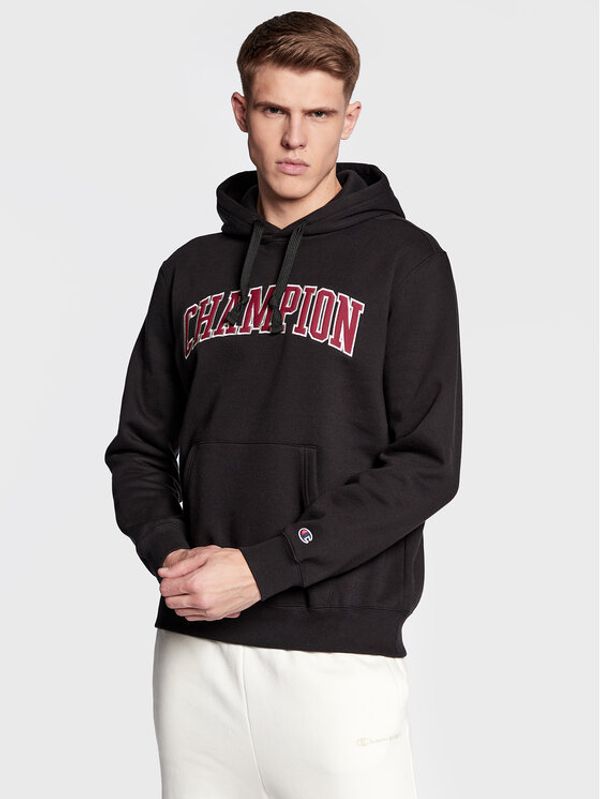Champion Champion Суитшърт Heavy Fleece Bookstore 217876 Черен Comfort Fit