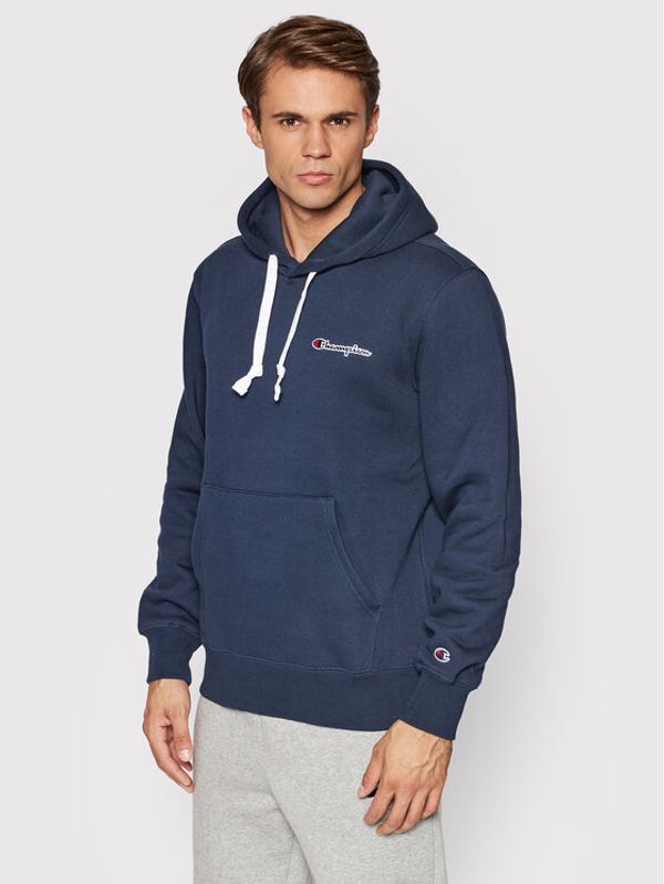 Champion Champion Суитшърт Left Chest 216475 Тъмносин Custom Fit