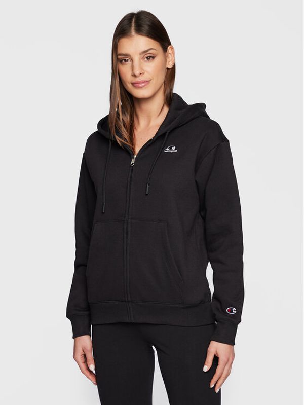 Champion Champion Суитшърт Logo C 115482 Черен Regular Fit