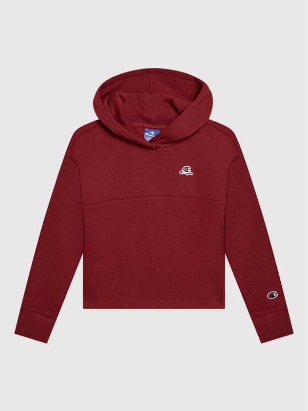 Champion Champion Суитшърт Logo Script 404226 Бордо Custome Fit