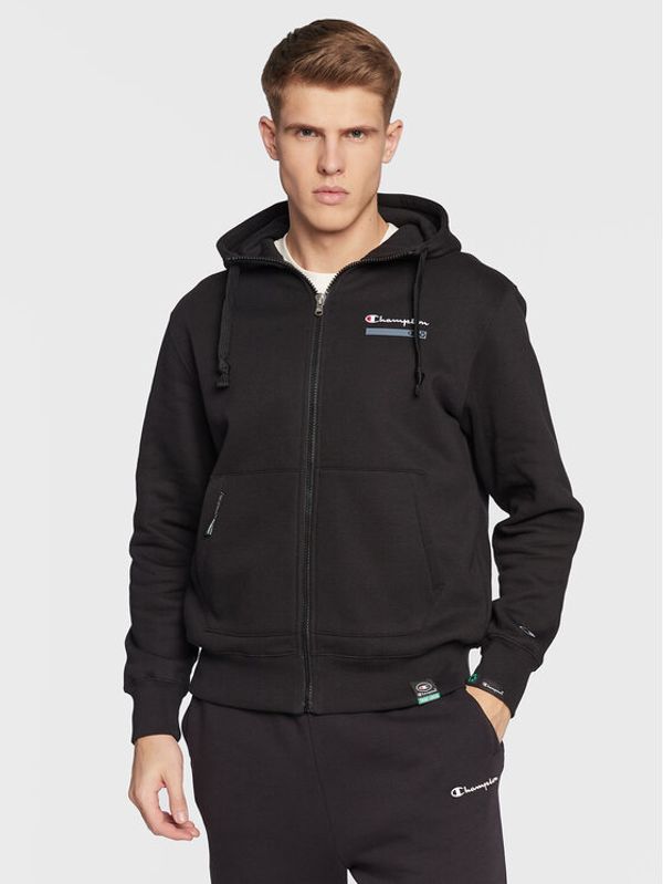 Champion Champion Суитшърт Script Logo 217874 Черен Regular Fit