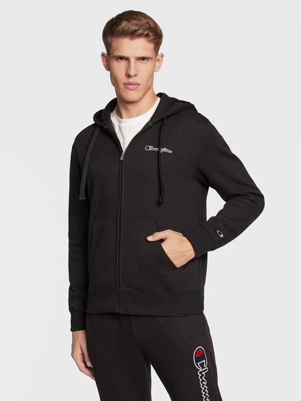 Champion Champion Суитшърт Script Logo Embroidery 217864 Черен Comfort Fit