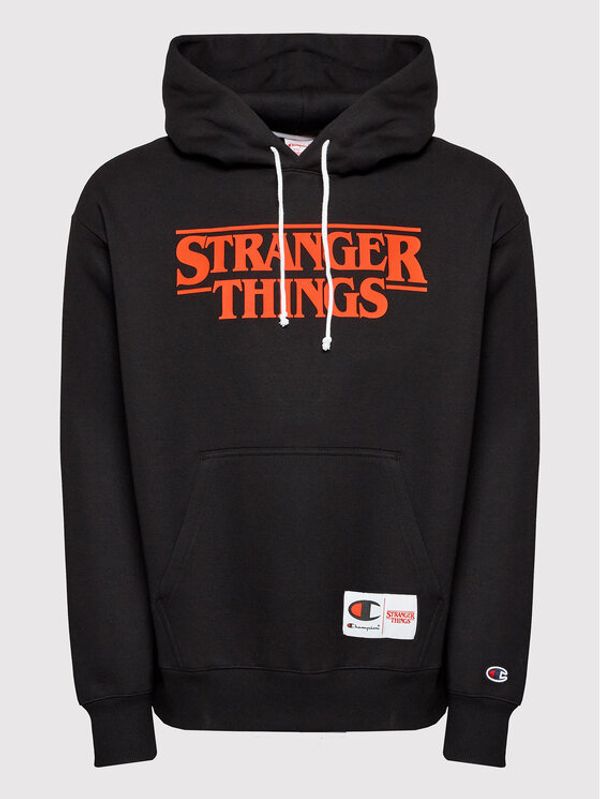 Champion Champion Суитшърт STRANGER THINGS Unisex 217780 Черен American Fit