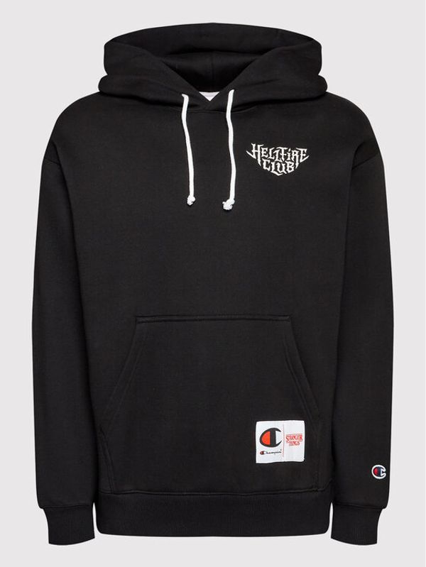 Champion Champion Суитшърт STRANGER THINGS Unisex 217780 Черен American Fit
