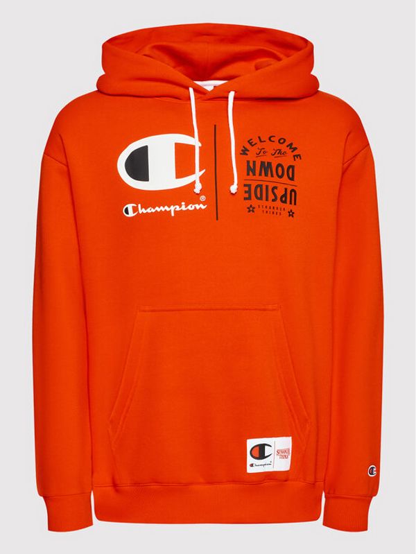 Champion Champion Суитшърт STRANGER THINGS Unisex 217780 Червен American Fit
