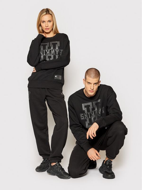 Champion Champion Суитшърт Unisex STRANGER THINGS Hawkins 217752 Черен American Fit