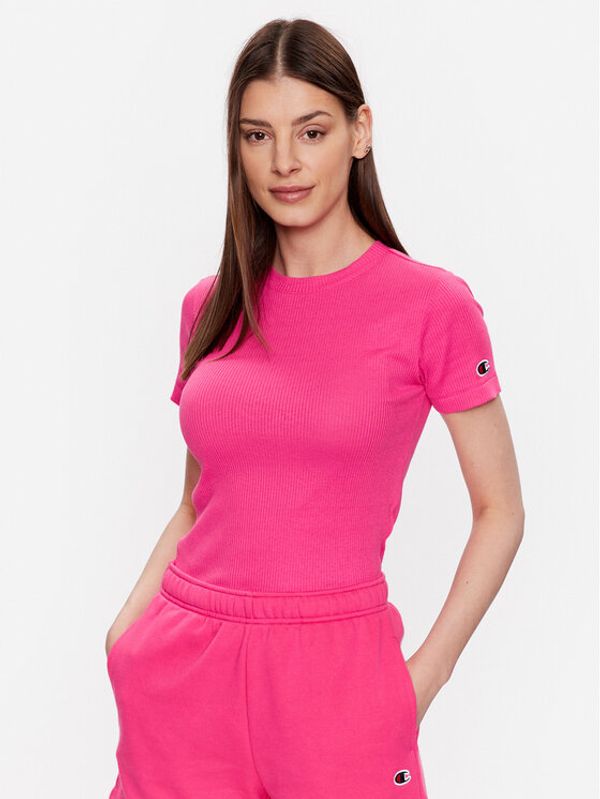 Champion Champion Тишърт 116062 Розов Regular Fit