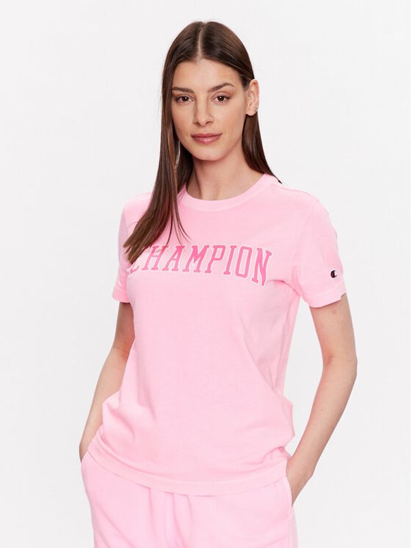 Champion Champion Тишърт 116084 Розов Custom Fit